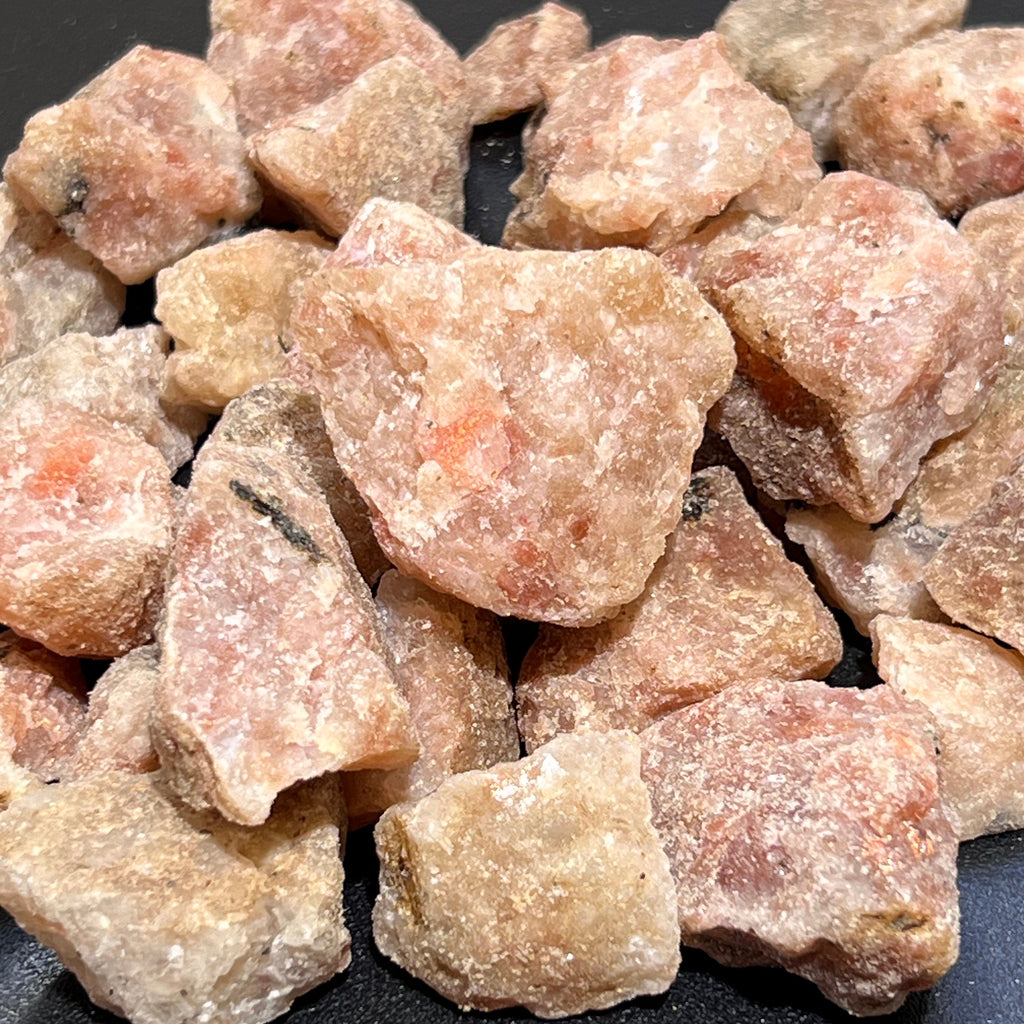 Sunstone (Heliolite) Raw Crystal Stones