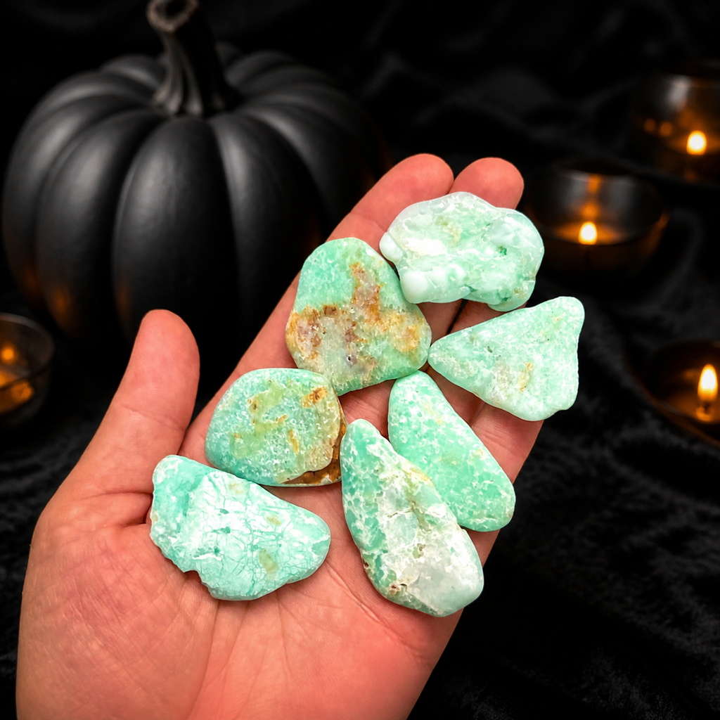 POLISHED CHRYSOPRASE Specimens