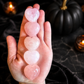 3 cm Rose Quartz Hearts for Valentines Day Gifts