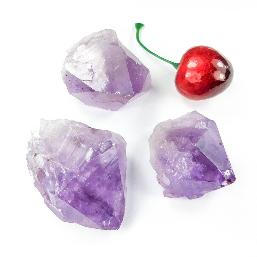 Purple Amethyst Large Raw Crystal Points