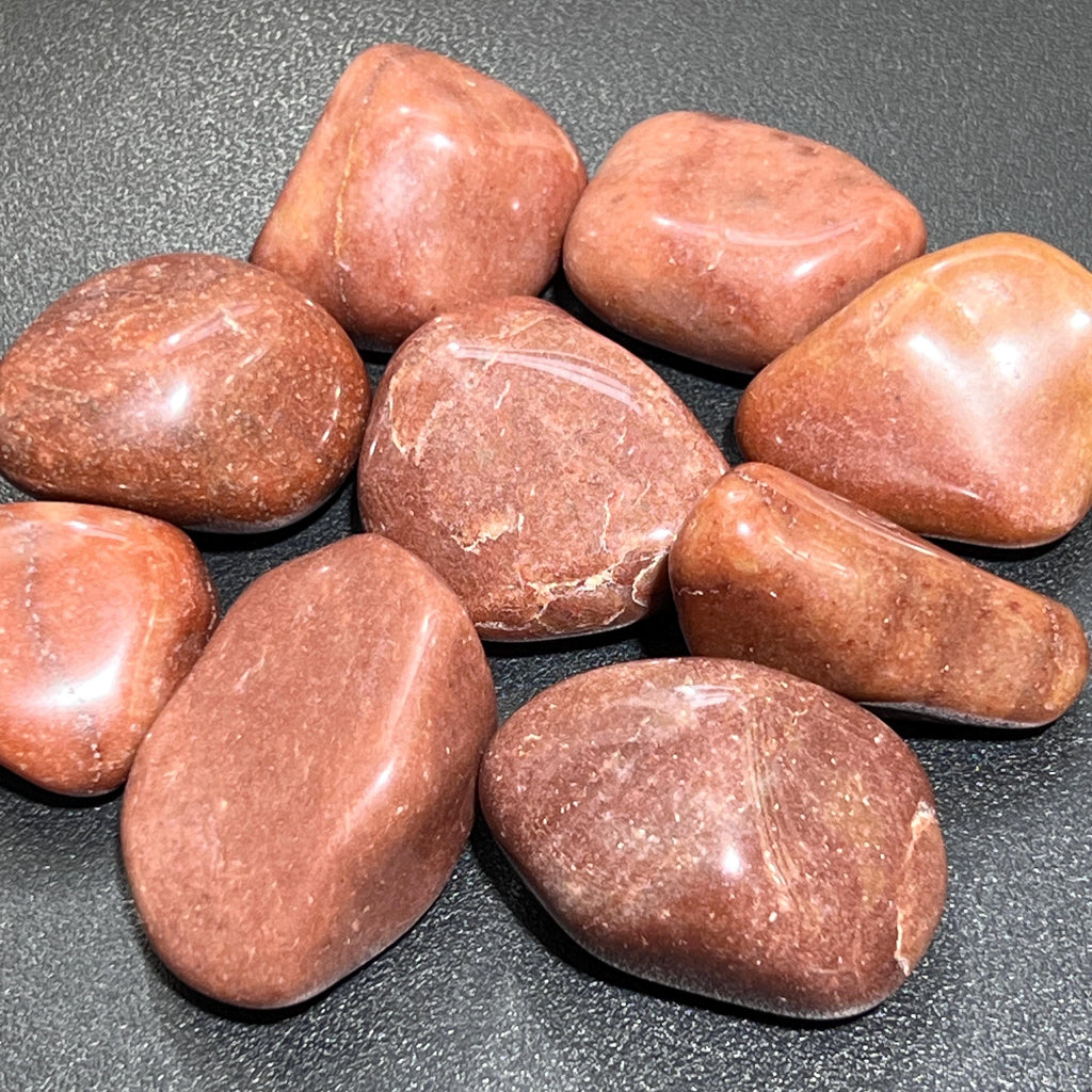 Large Red Brown Jasper Tumbled Stones