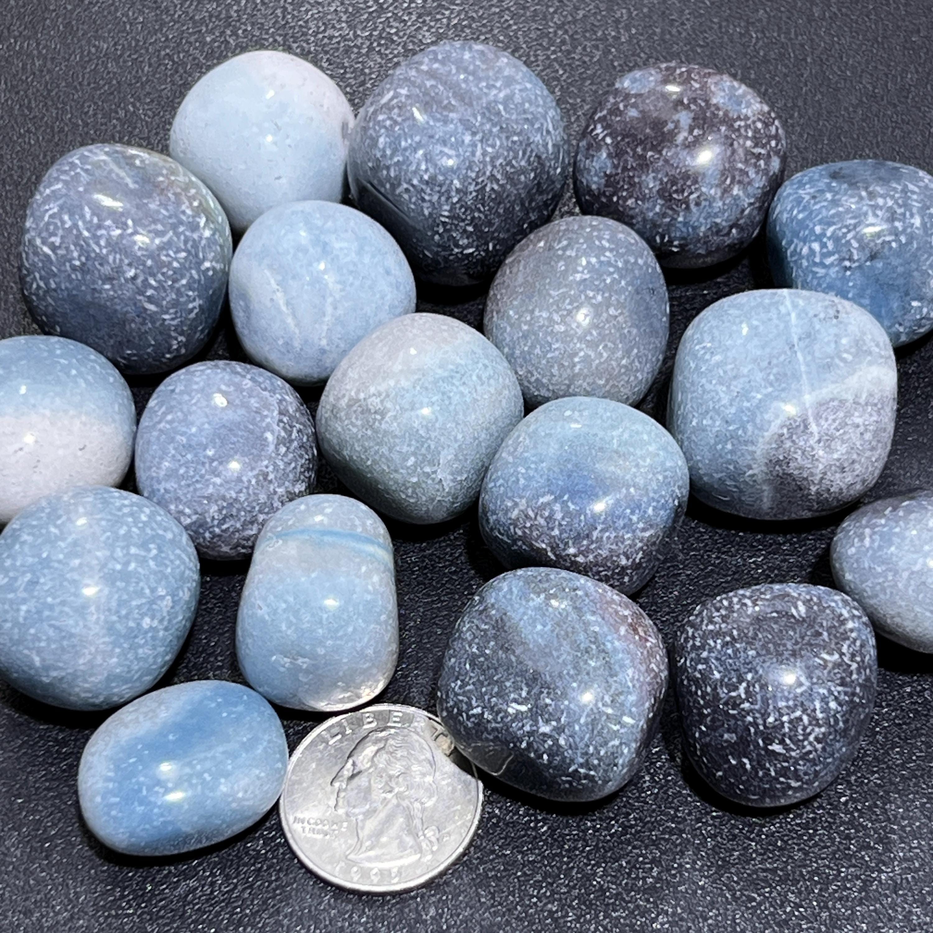 Blue Trolleite (Ascension Stone) Tumbled Stones