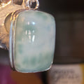 Sterling Silver Larimar Pendant