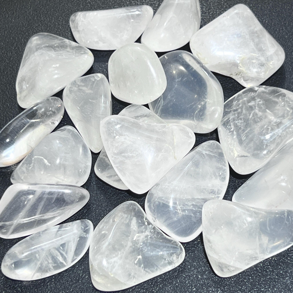 Girasol Moon Quartz Crystal Tumbled Gemstones