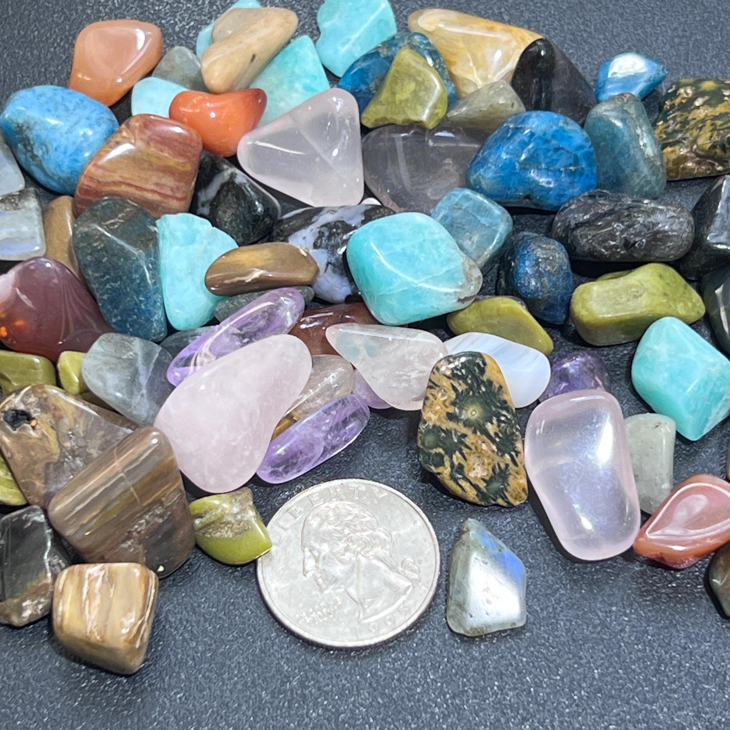Premium Small Tumbled Stone Mix (Extra Quality)