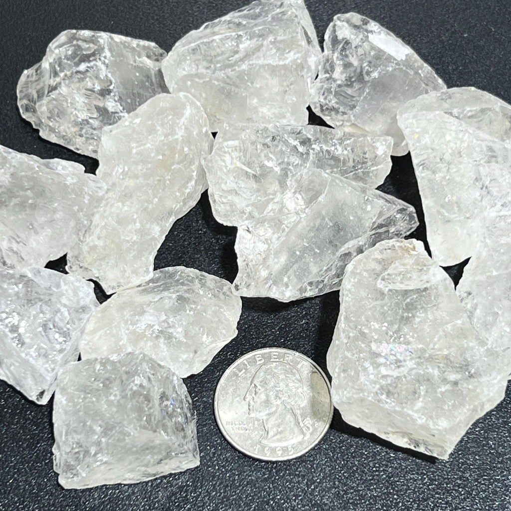 Clear Quartz Crystal Raw Stones
