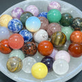 Mixed Crystal Spheres Small Marble Size (15mm)