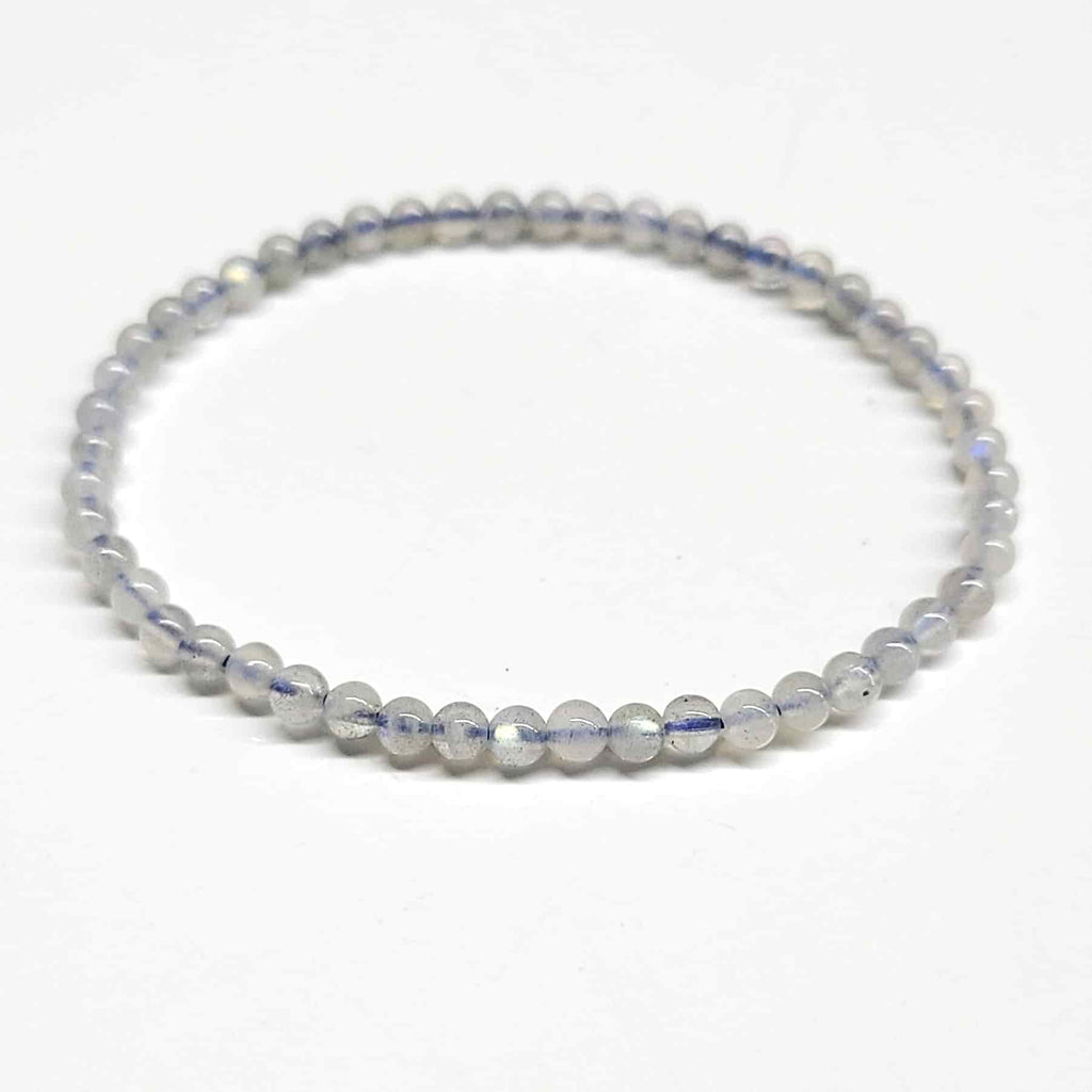Labradorite Round Bead Bracelet - Magical Protection