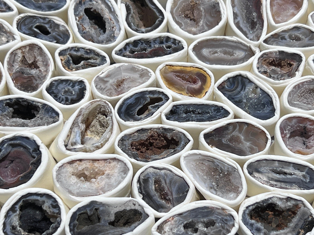 Oco Geode Cut Crystals Box Flat (Avg 3.5 LBs)