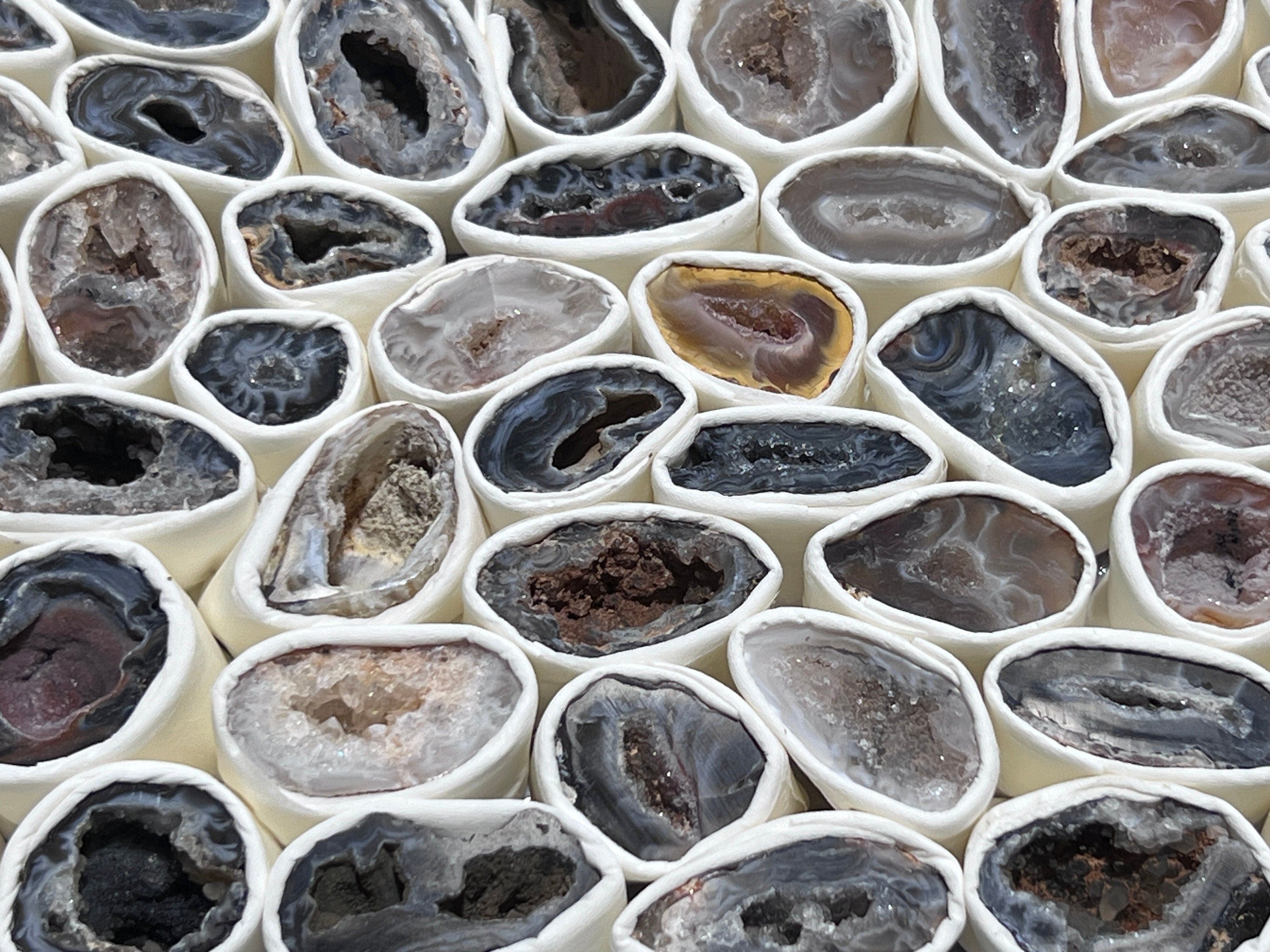 Oco Geode Cut Crystals Box Flat (Avg 3.5 LBs)