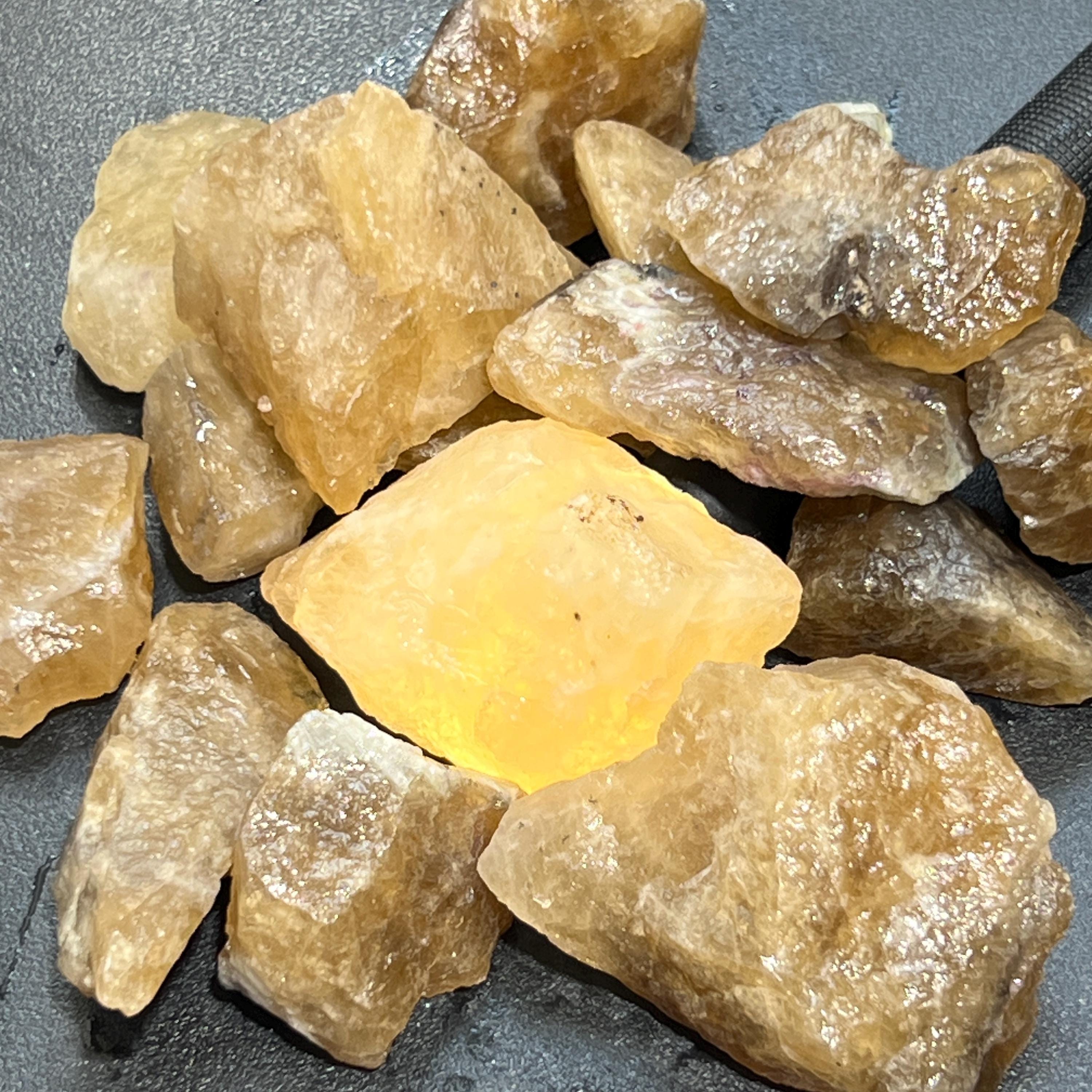 Citrine Crystal Raw Stones (Untreated)