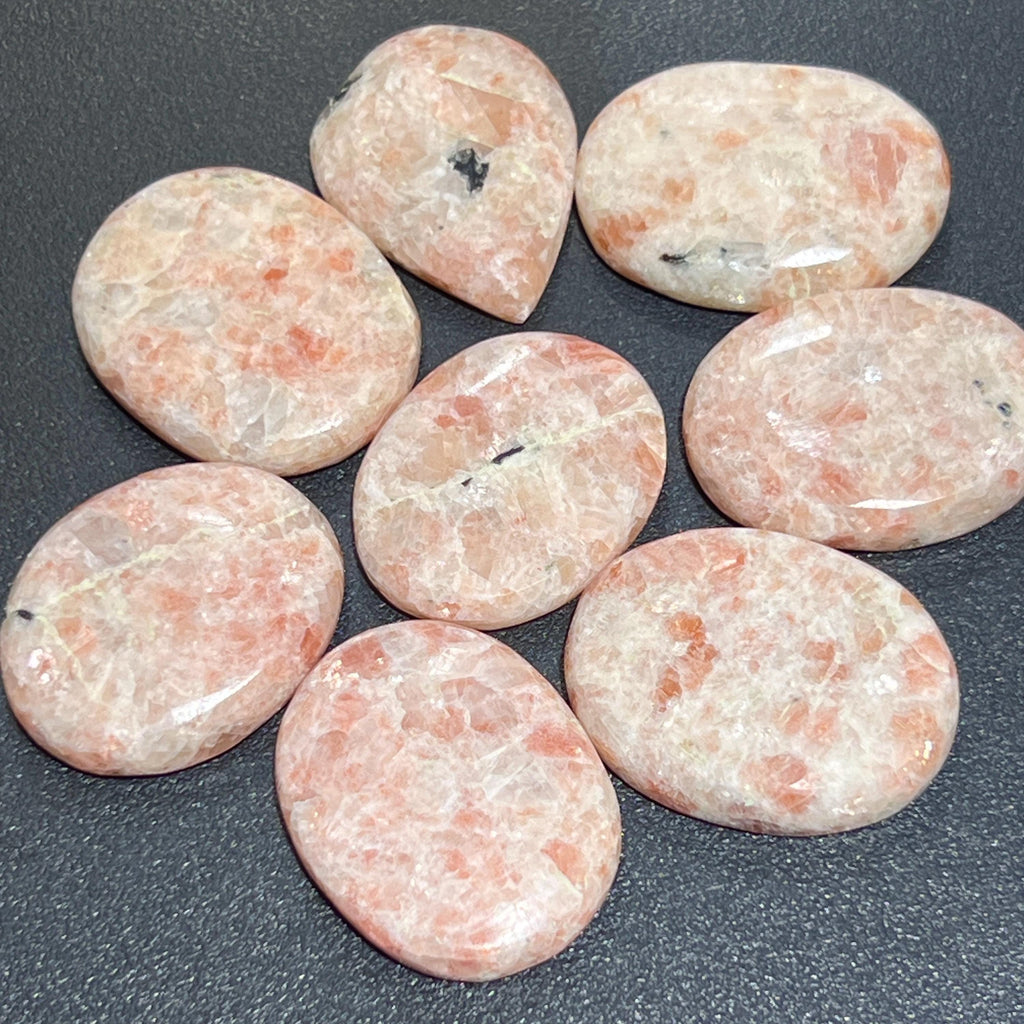 Sunstone Heliolite Cabochons