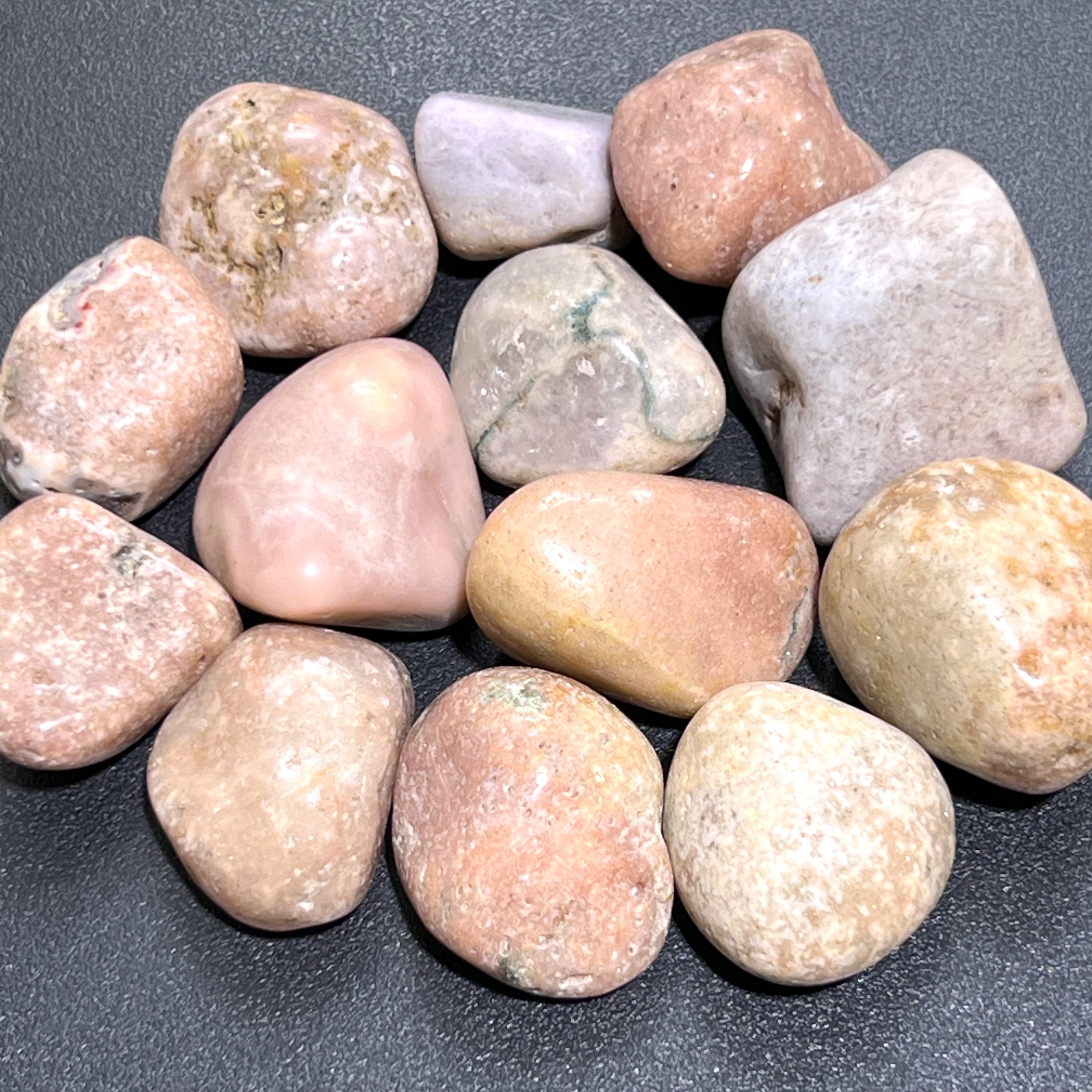 Large Pink Amethyst Crystal Tumbled Stones