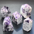 Banded Amethyst Crystal Point Tower