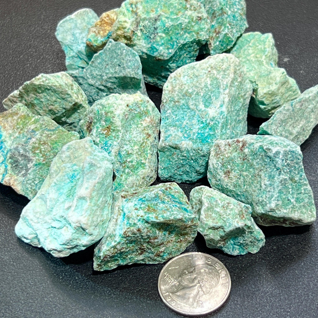 Chrysocolla Rough Raw Stones