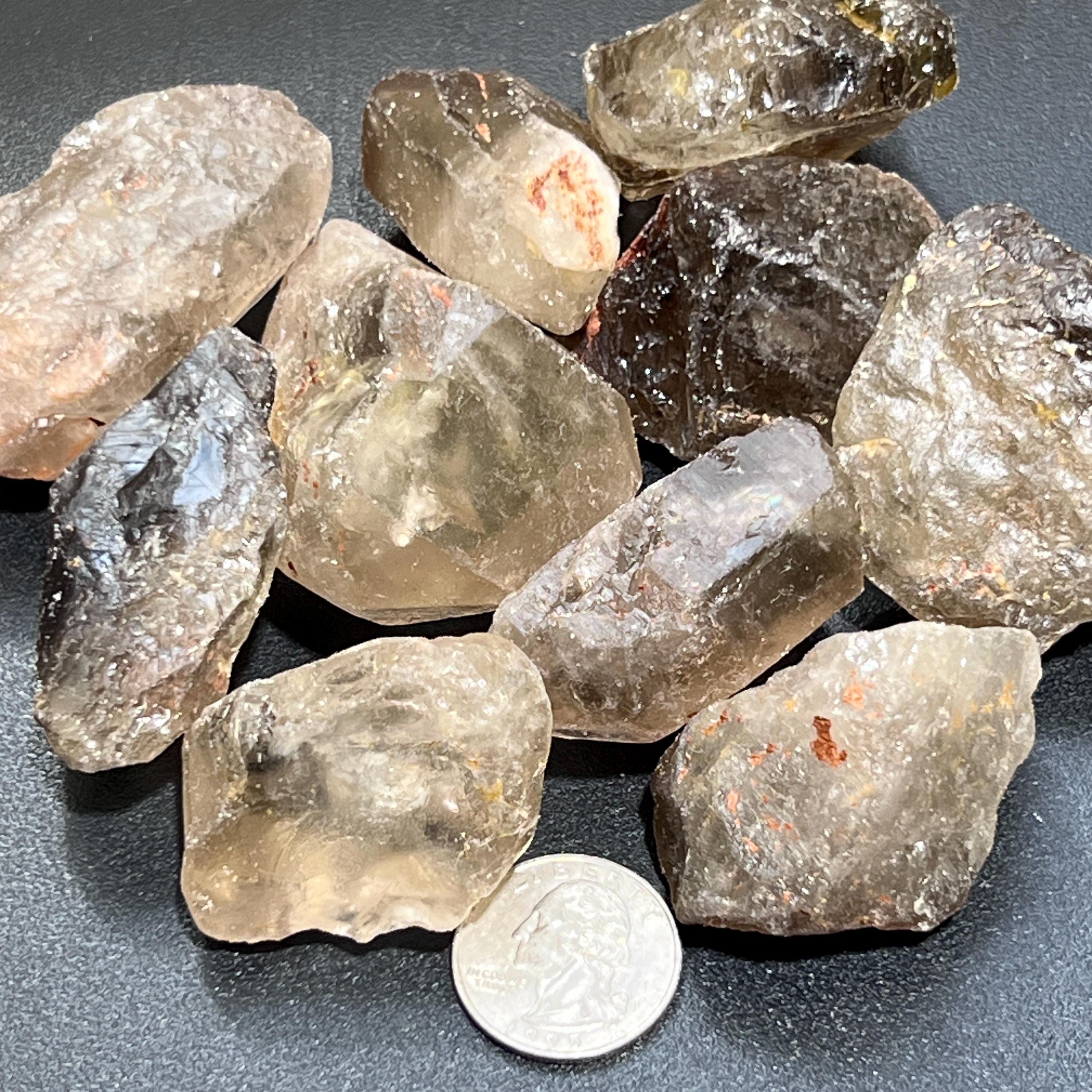 Smoky Quartz Raw Crystals