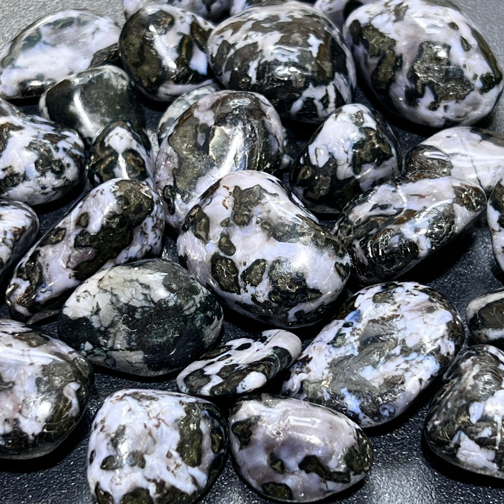 Indigo Gabbro (Mystical Merlinite) Tumbled Gemstones