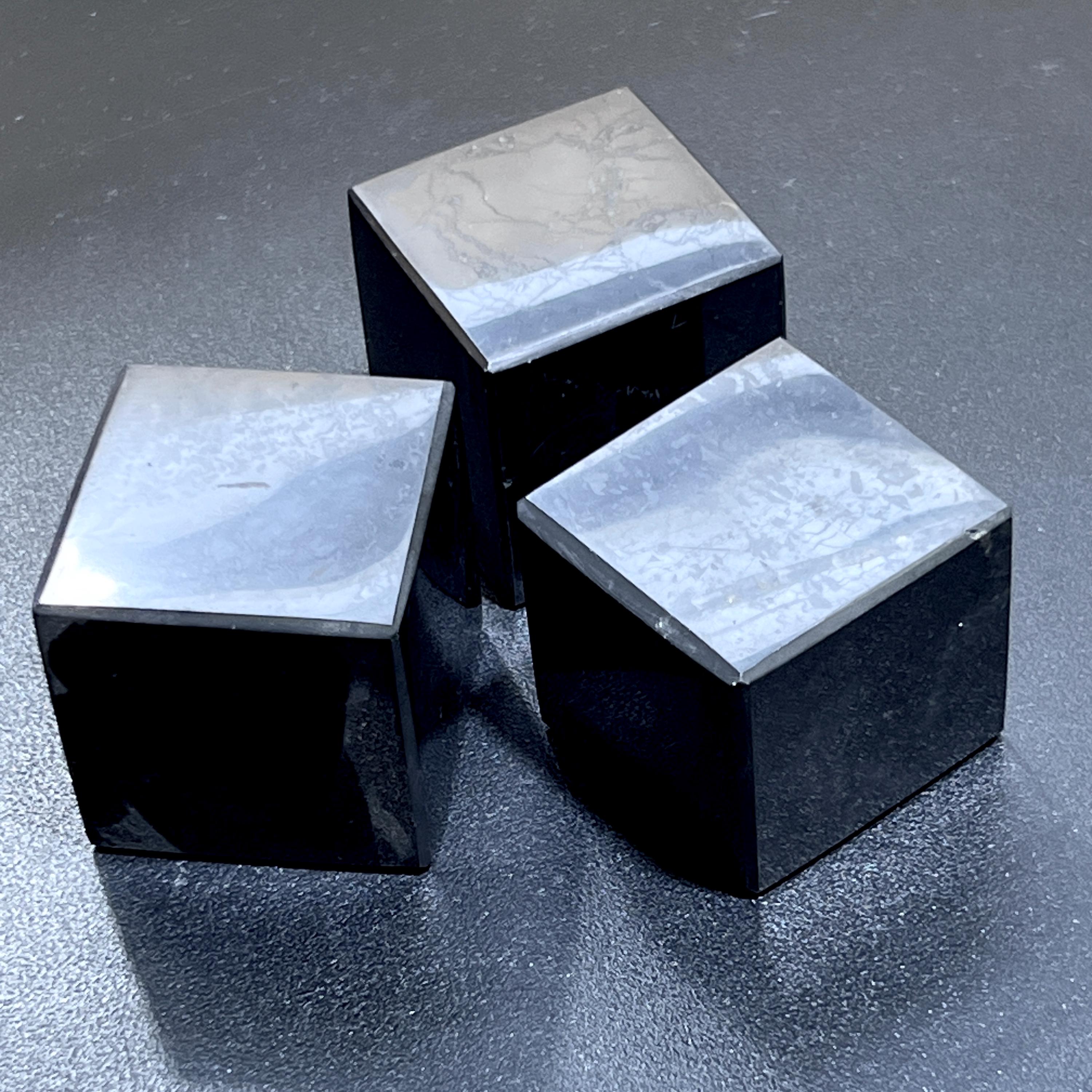 Black Shungite Cube