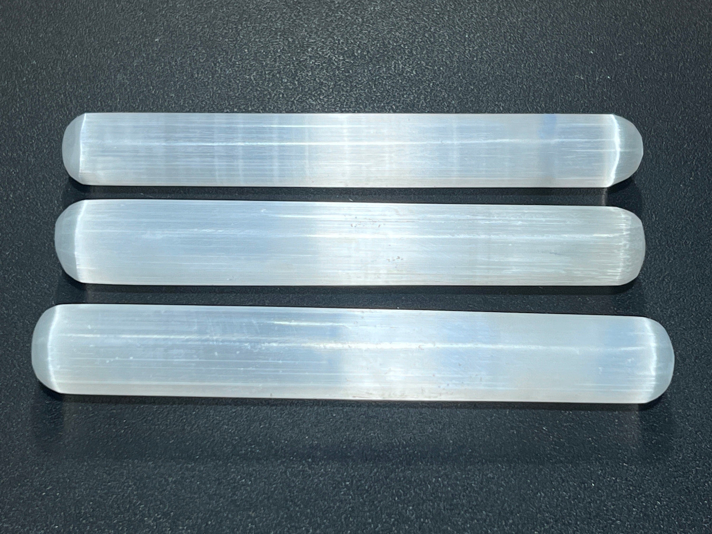 Selenite Crystal Round Wand (5.5 Inches)