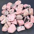 Pink Rhodonite Tumbled Stones