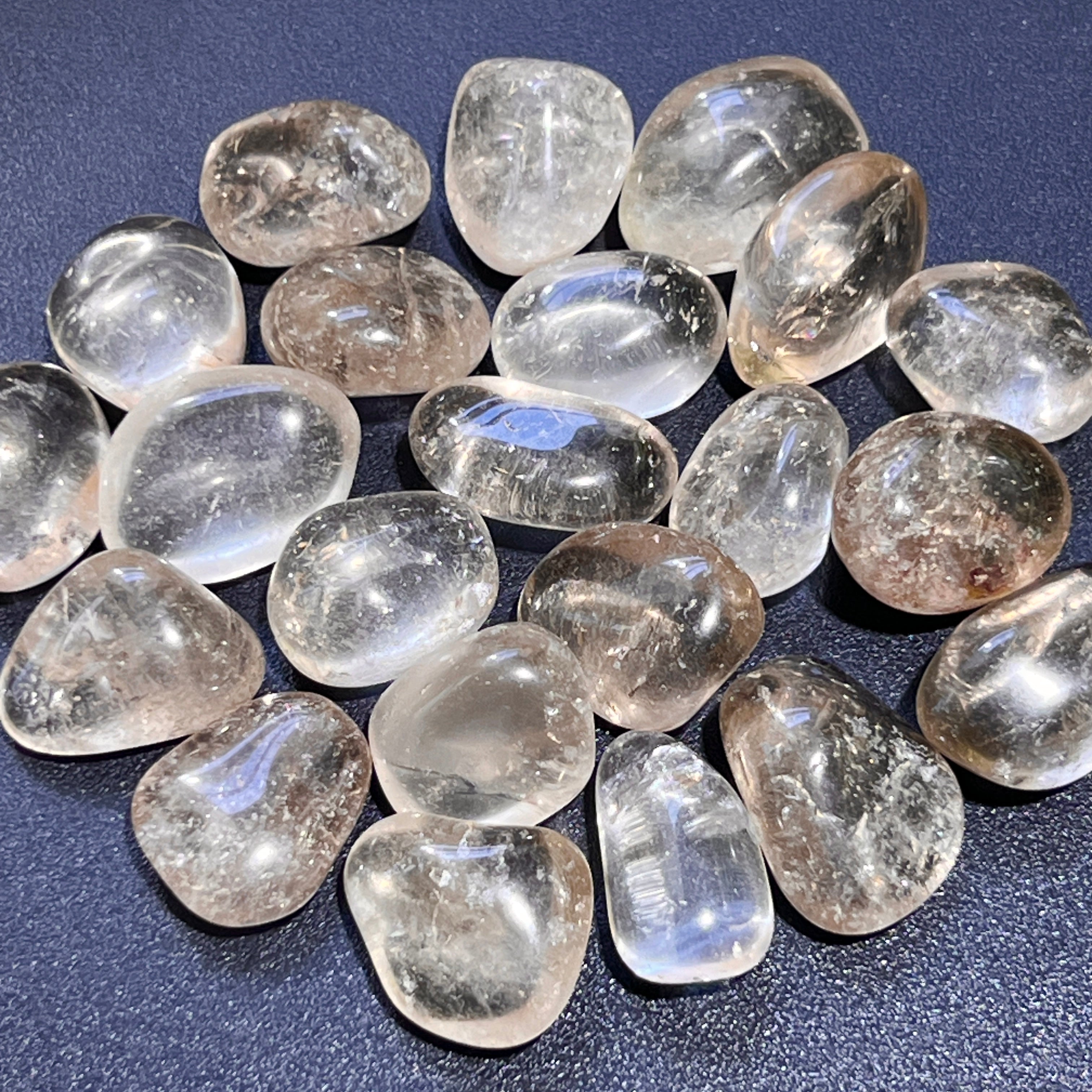 Smoky Quartz Crystal Tumbled (1 LB) One Pound Of Polished Gemstones
