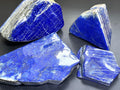 Large Blue Lapis Lazuli Freeform Polished Slabs
