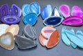 Oval Agate Slices (1 Pound, 2.5-3.5 Inches)