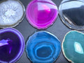 Round Agate Slices (2 Pounds, 4.5 - 5.0 Inches)