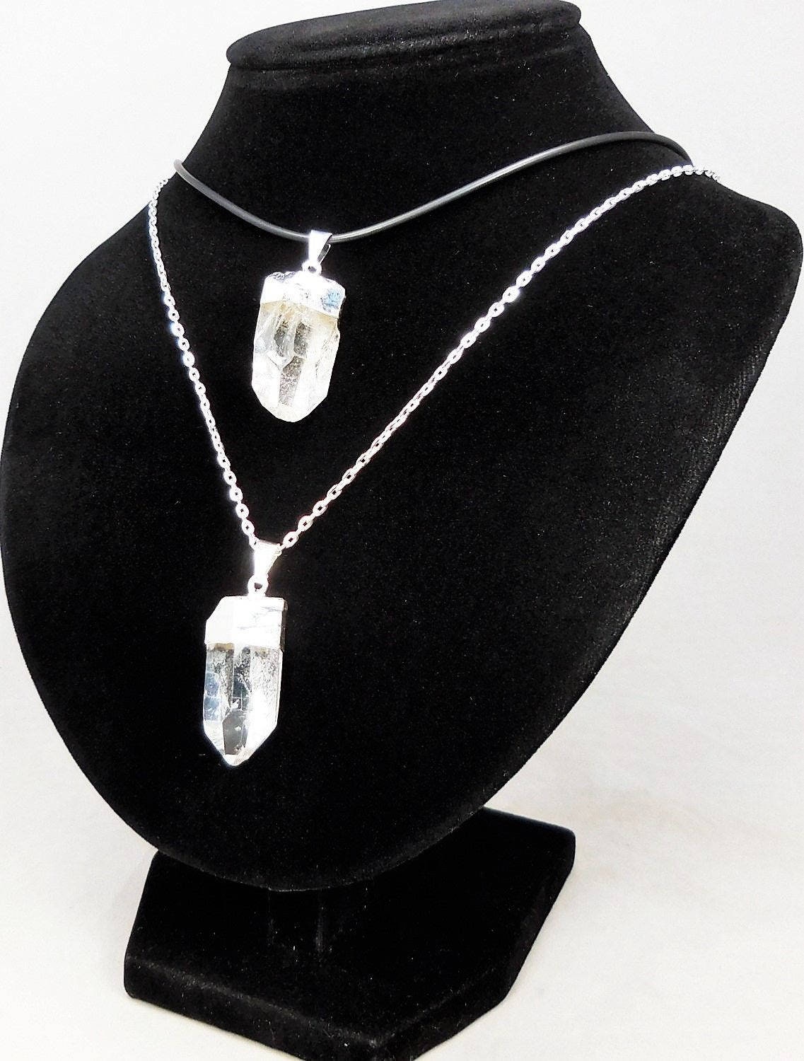 Quartz Crystal Point Pendant