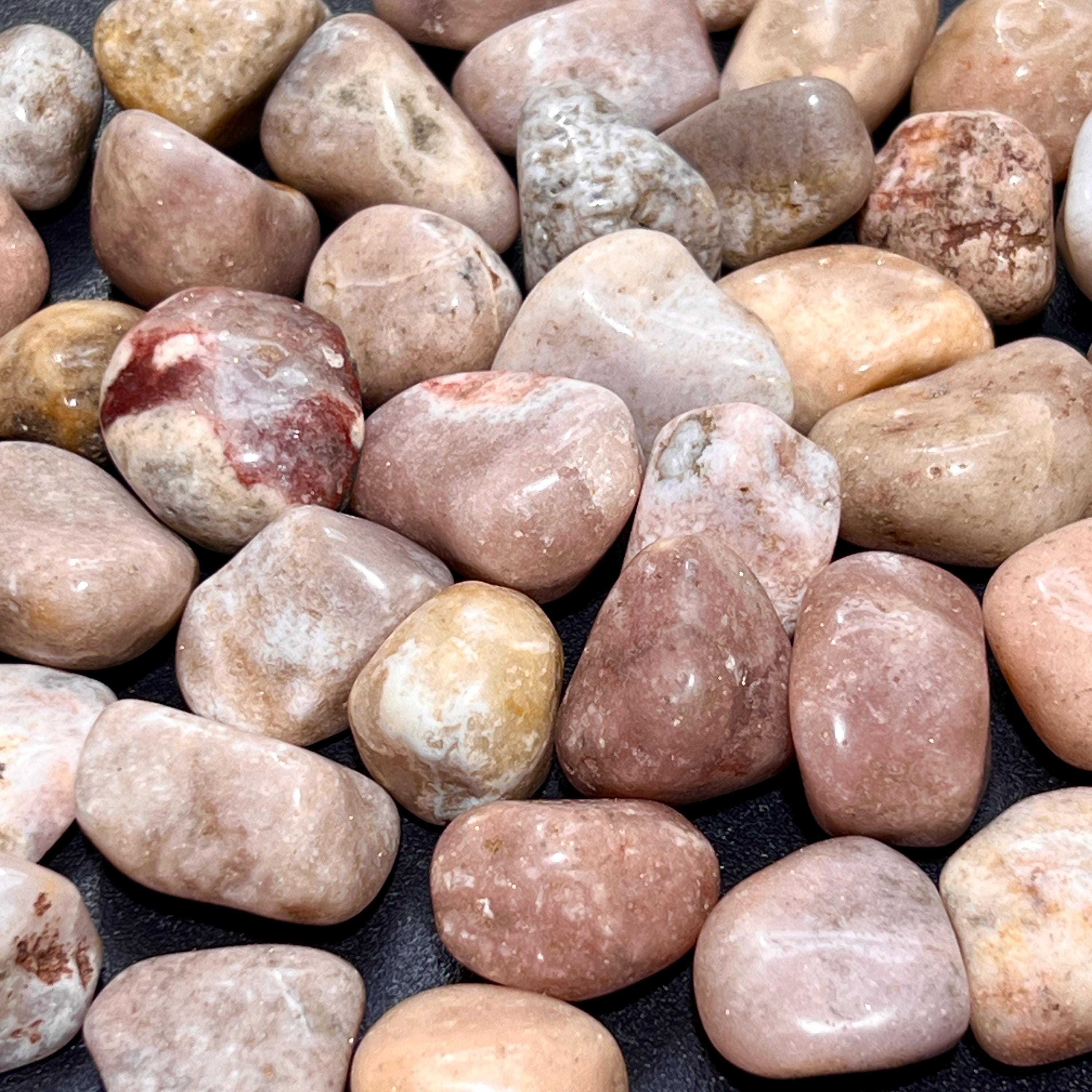 Pink Amethyst Crystal Tumbled Stones