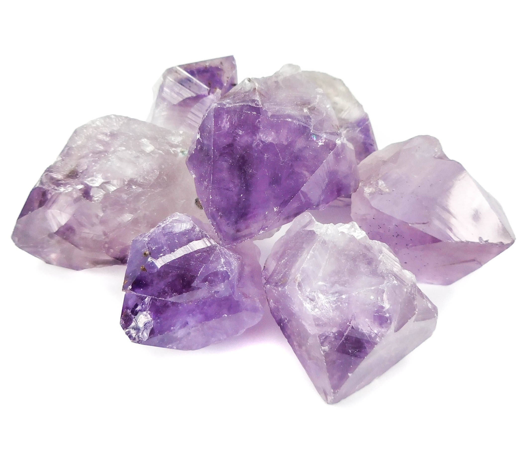 Purple Amethyst Large Raw Crystal Points
