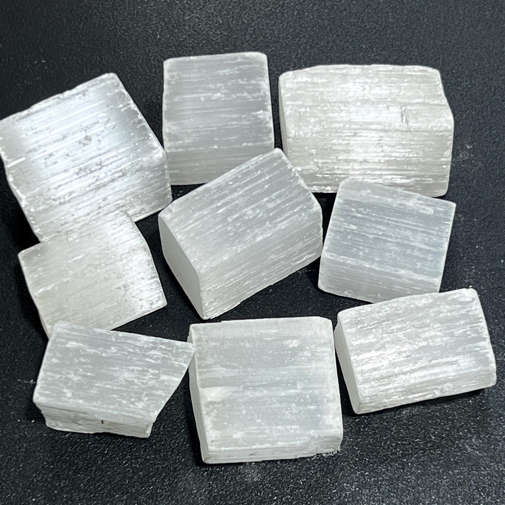 Selenite Satin Spar Raw Crystal Stones