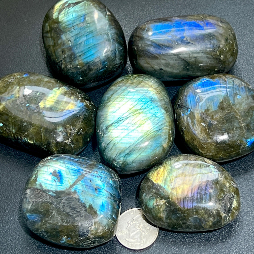 Labradorite Palm Stones