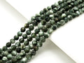High Quality Natural Seraphinite Faceted Round Sparkly Beads, 2mm/3mm Seraphinite Green Gemstone Beads,15.5" Full Strand,SKU#U213