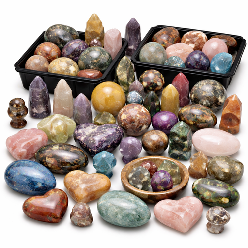 20 LB Mixed Crystal Assortment – Bulk Lot (No Selection)