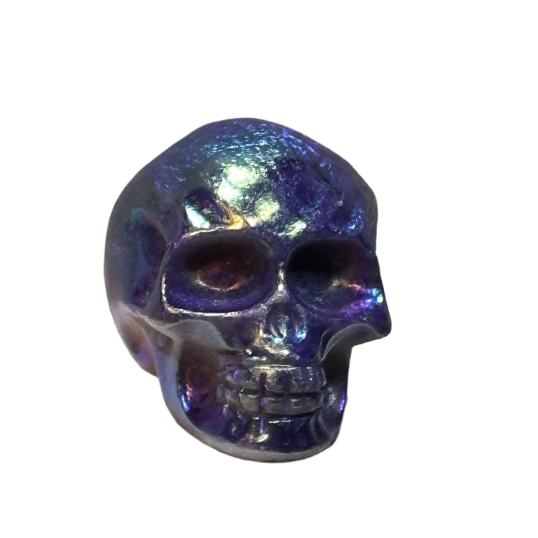 2" Gemstone Skull (Multiple Types)