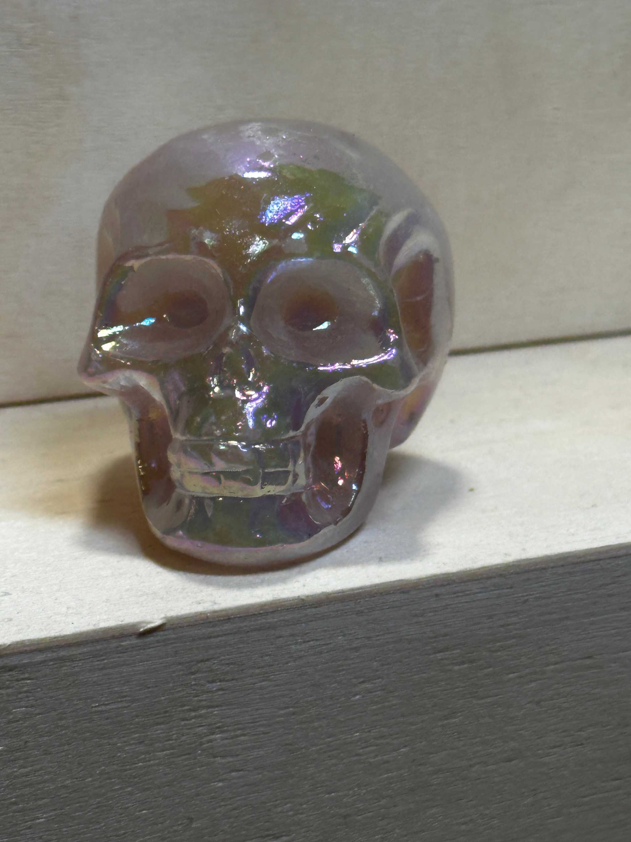 2" Gemstone Skull (Multiple Types)