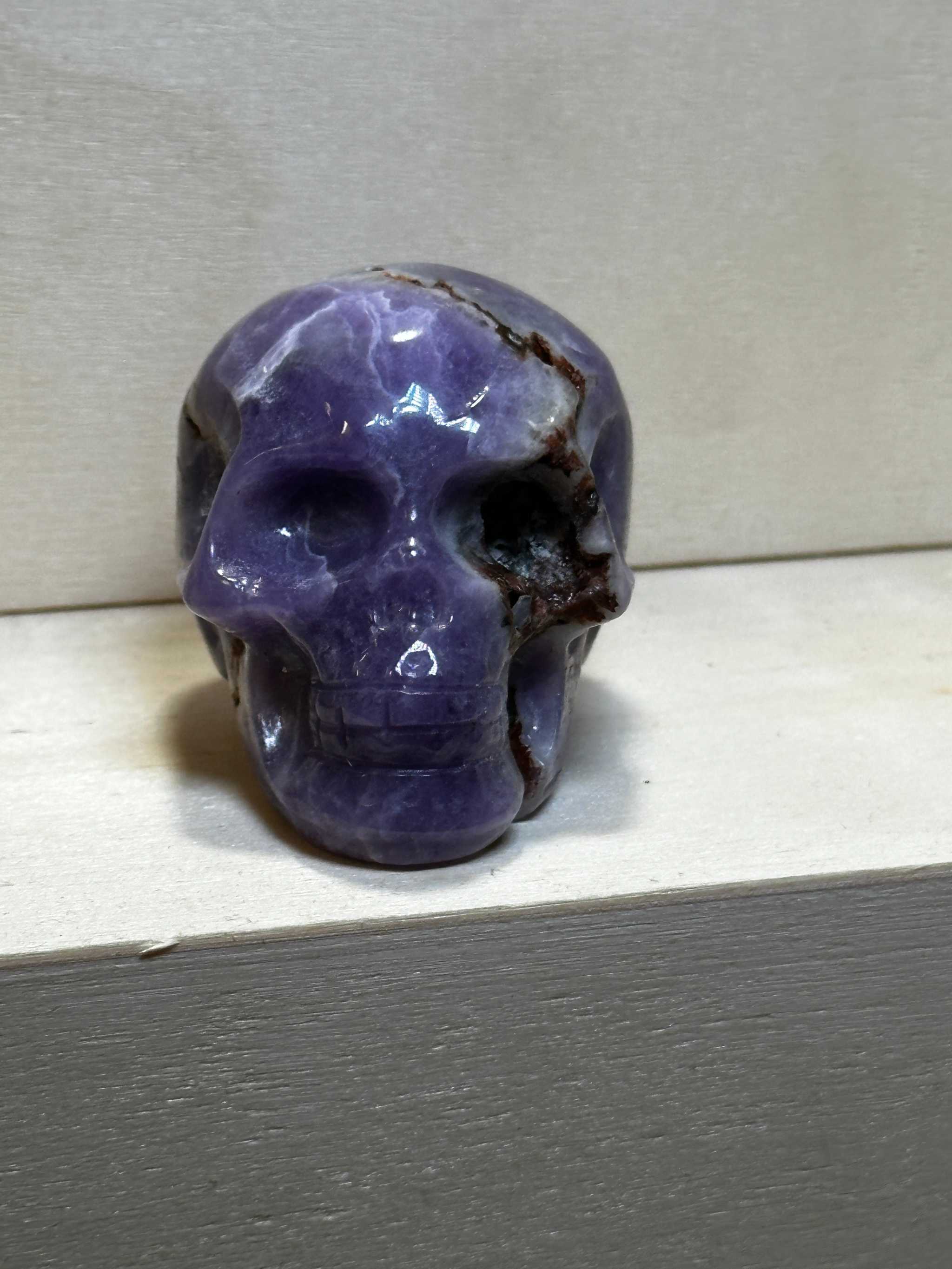 2" Gemstone Skull (Multiple Types)