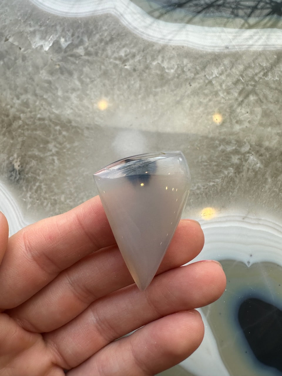 Moss Agate Cabochon