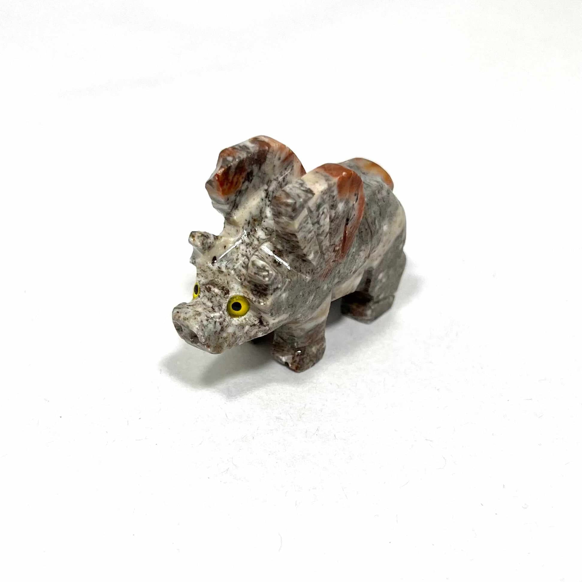 Hand Cut Dolomite Stone Spirit Animal