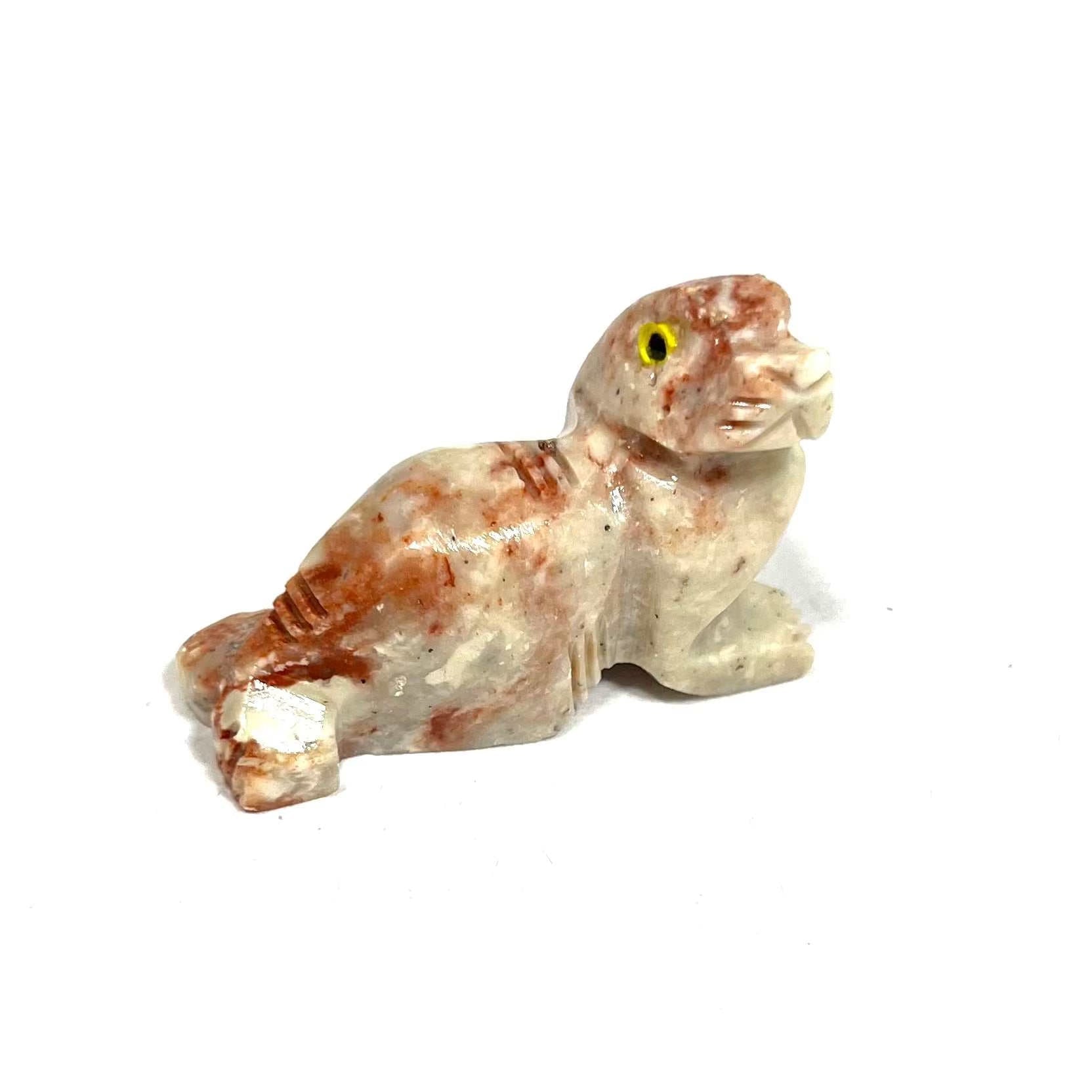 Hand Cut Dolomite Stone Spirit Animal