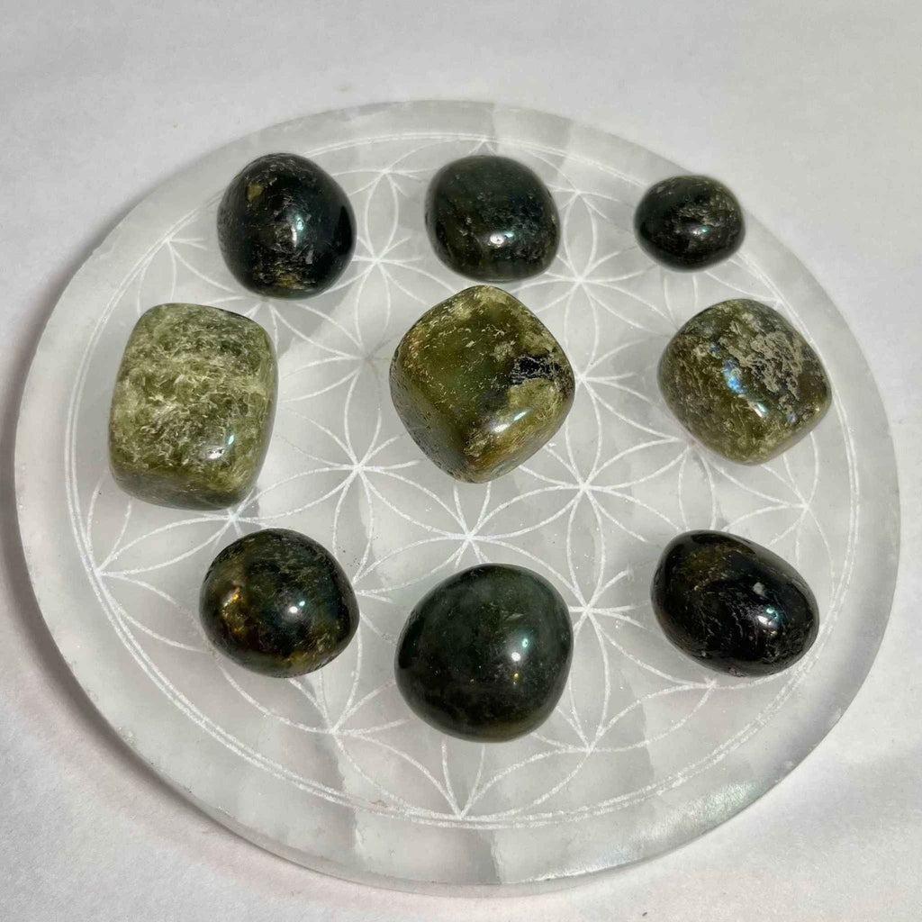 Labradorite Tumbled Pocket Stone