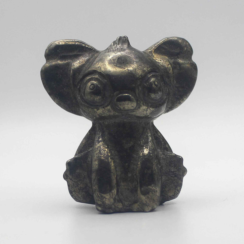 Pyrite Stitch Crystal Carving – Prosperity, Confidence & Motivated Energy