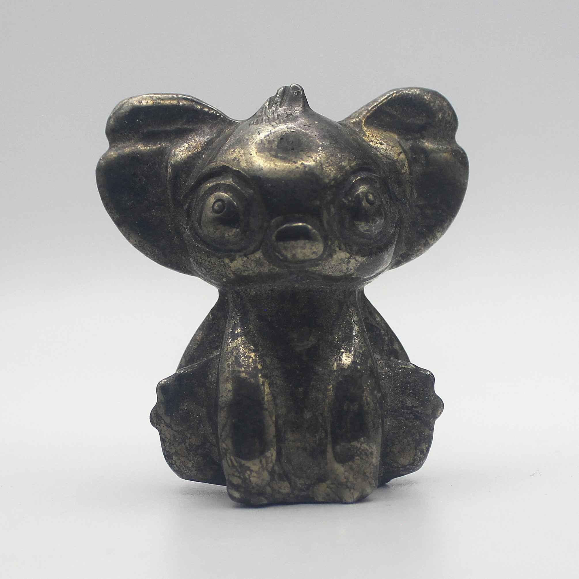 Pyrite Stitch Crystal Carving – Prosperity, Confidence & Motivated Energy
