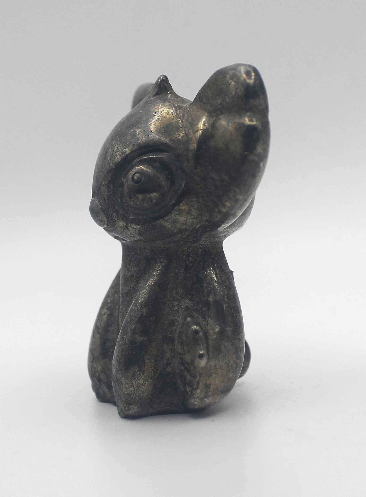 Pyrite Stitch Crystal Carving – Prosperity, Confidence & Motivated Energy