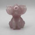 Rose Quartz Stitch Crystal Carving – Heart Healing Companion