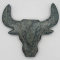 Serpentine Bull Carving – Strength, Stability & Grounded Protection