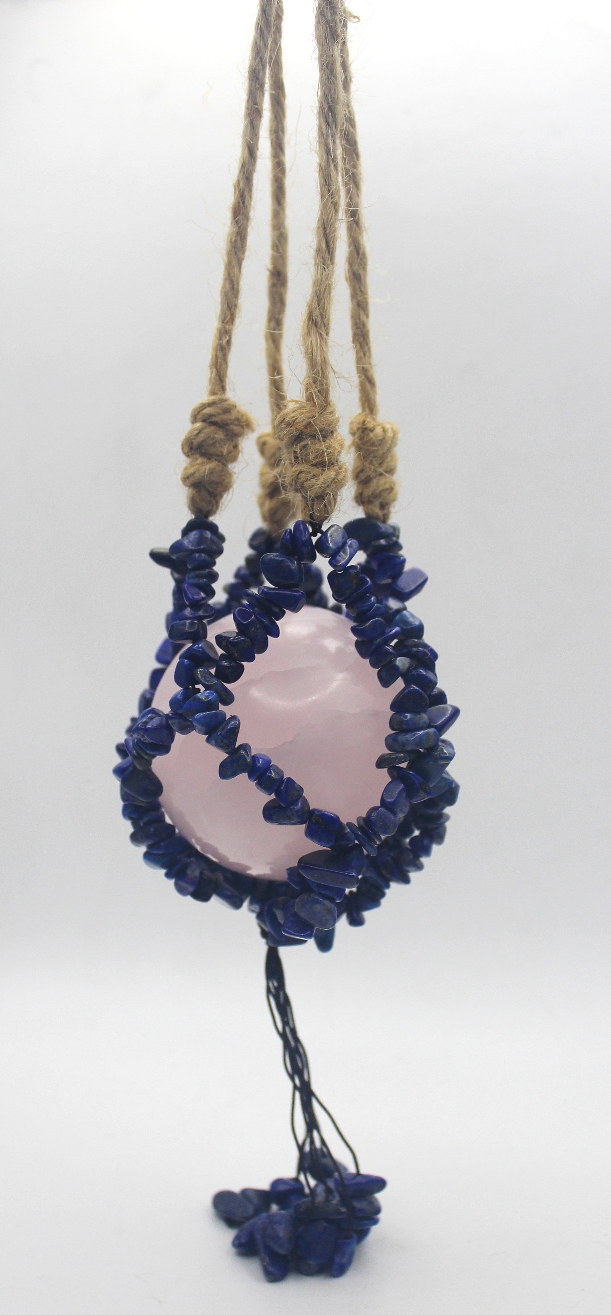 Crystal Chip Sphere Hanger