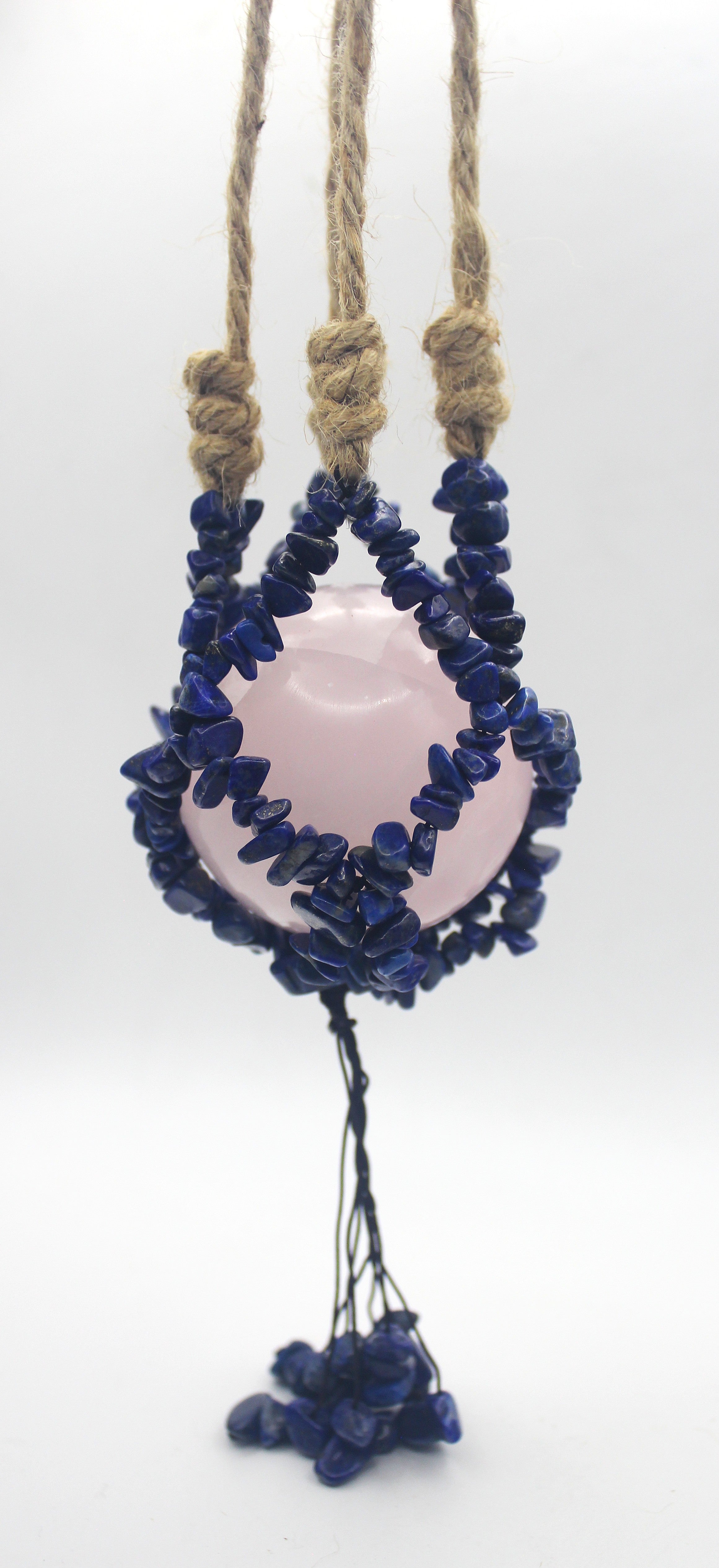 Crystal Chip Sphere Hanger