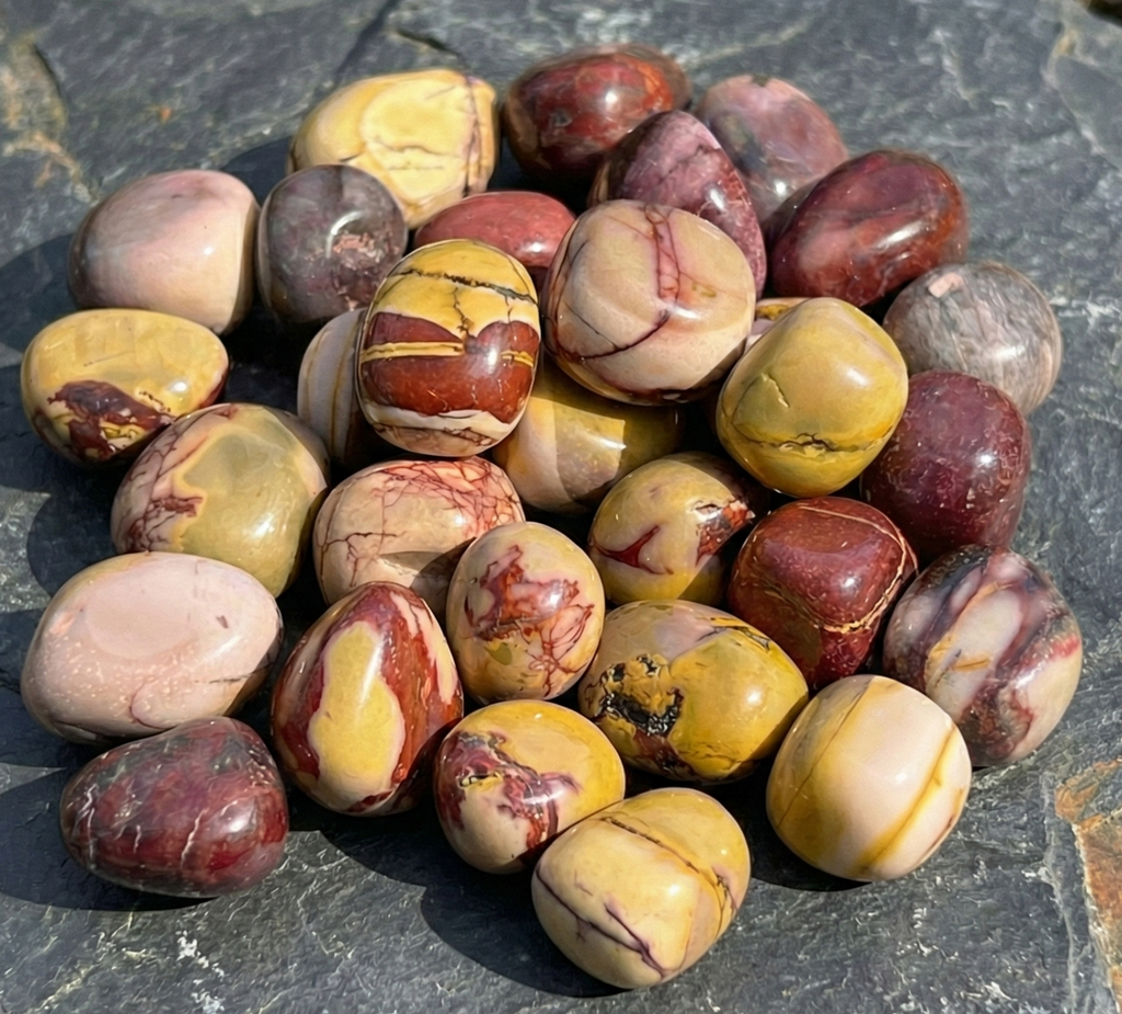 Australian Mookaite Jasper Tumbled Stones